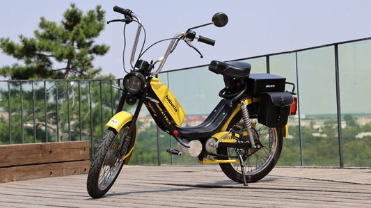 Electric Babetta by bbttagroup: we combined a piece of history with a modern electric drive