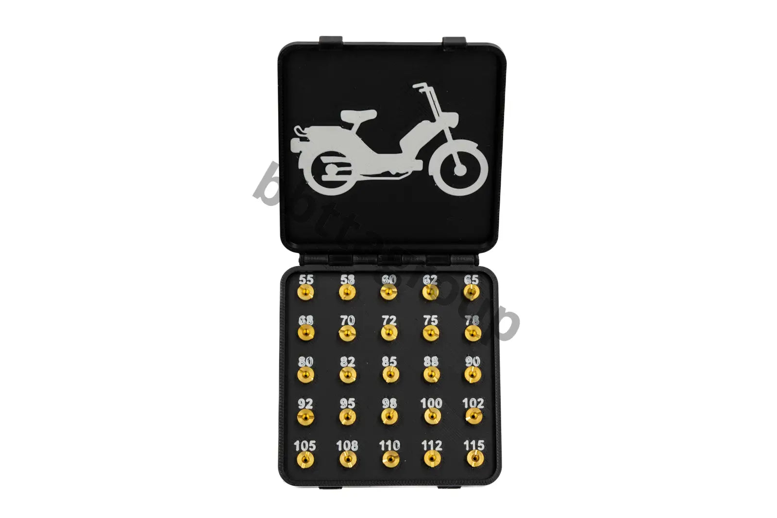babettaboss M5 carburetor jet set with practical storage box