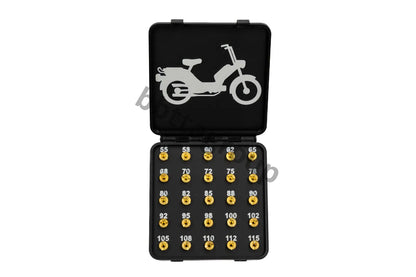babettaboss M5 carburetor jet set with practical storage box