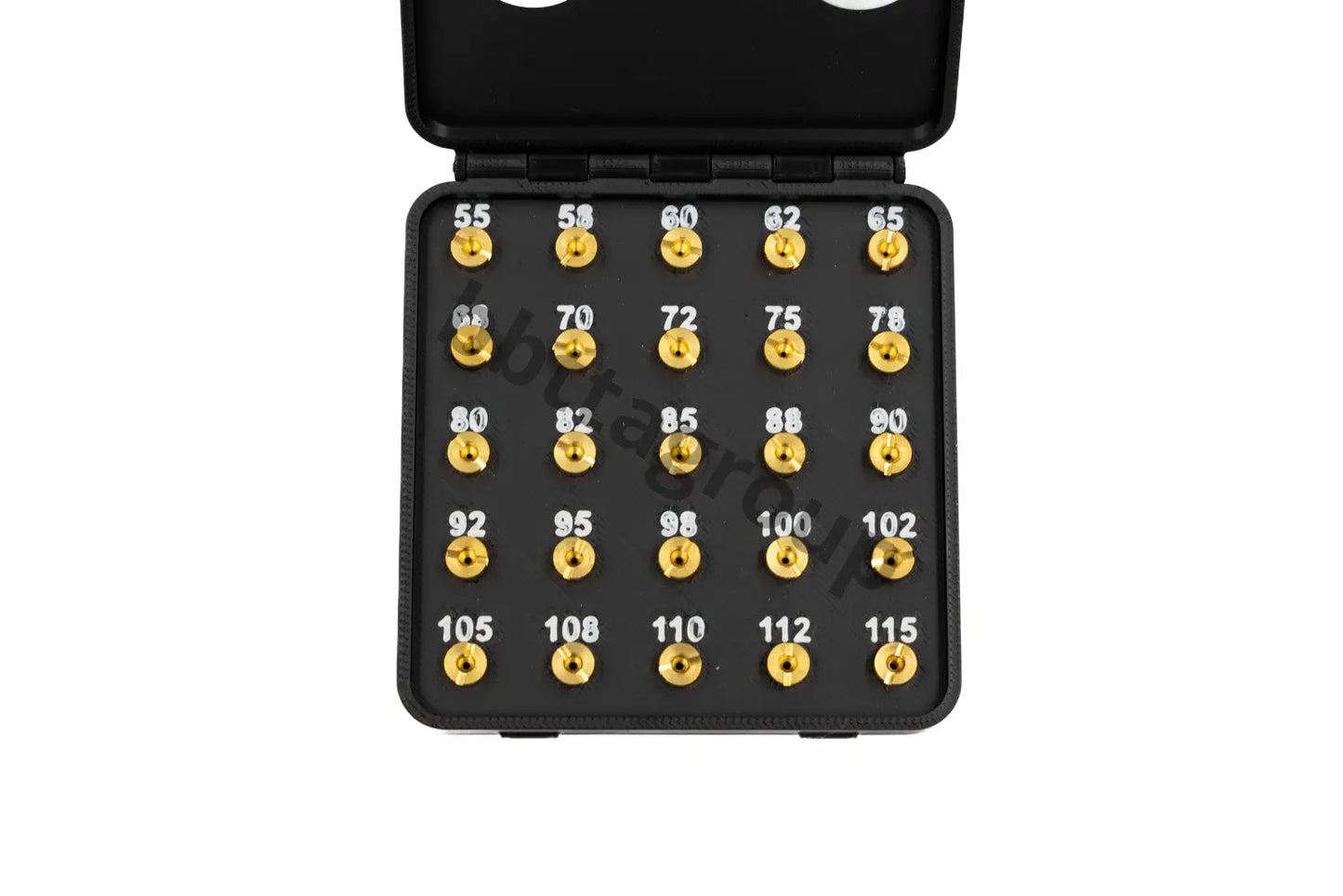 M5 carburetor jet set with practical storage box