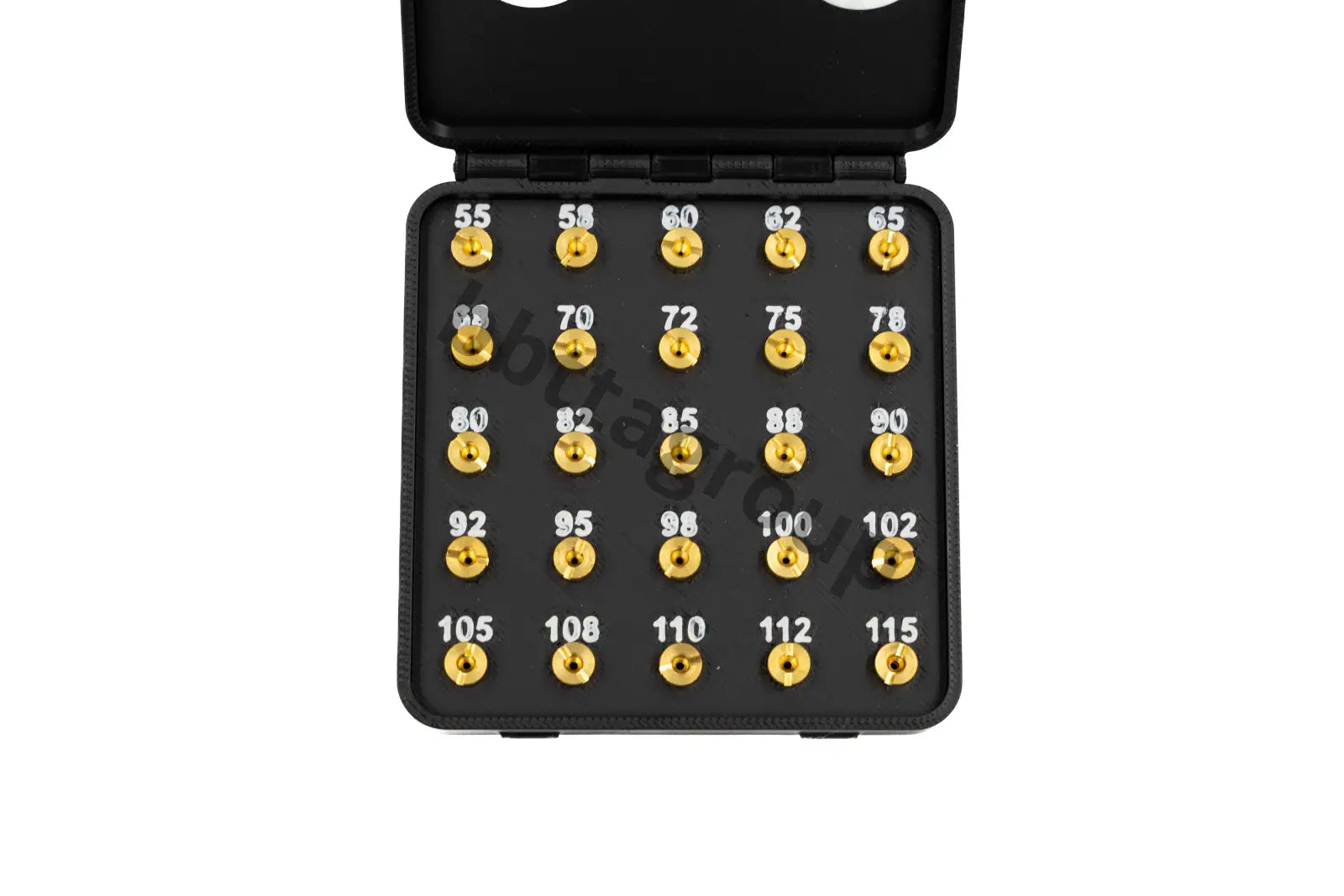 M5 carburetor jet set with practical storage box