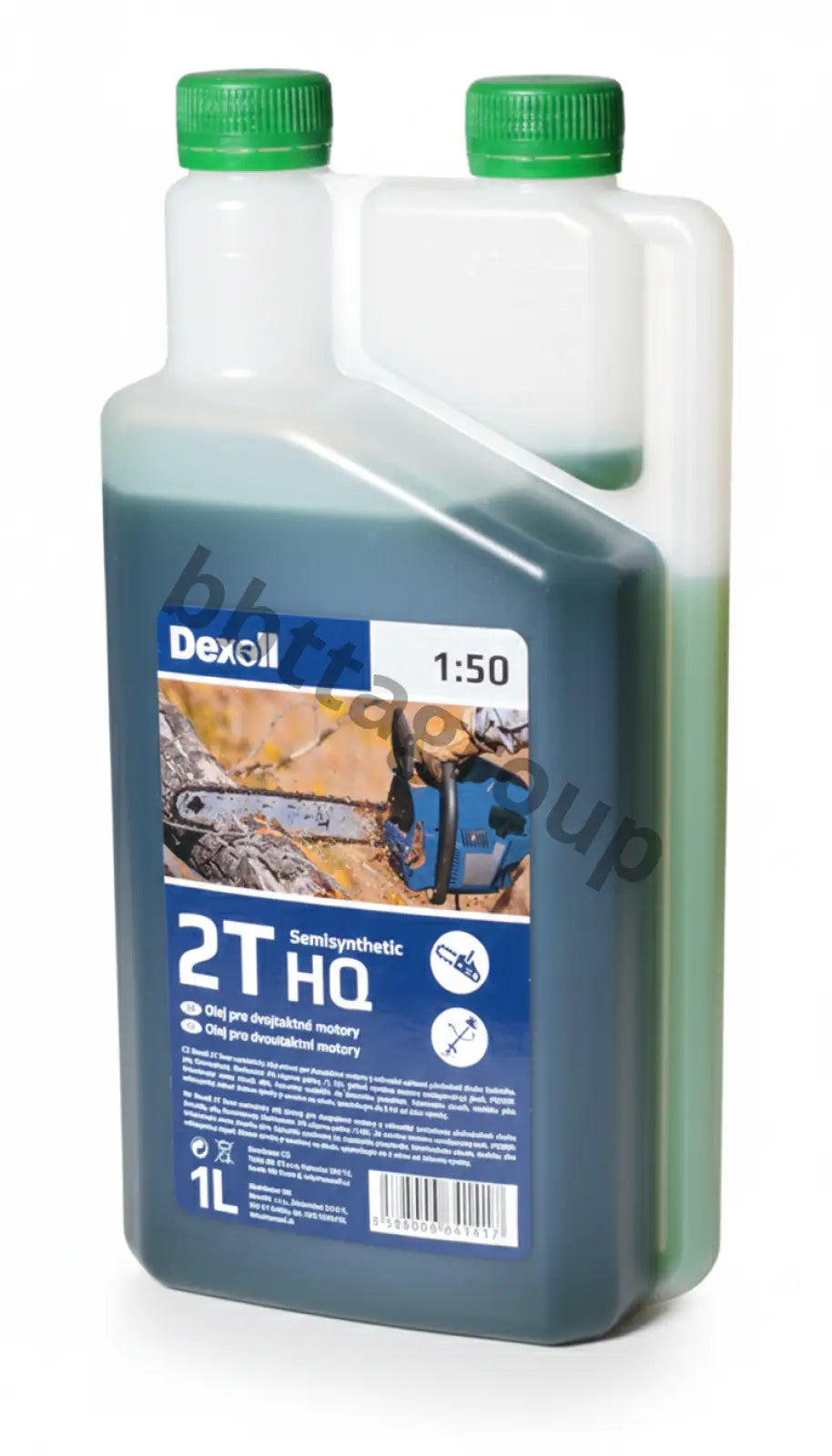 Oil holder for front fork with semi-synthetic HQ 2T oil
