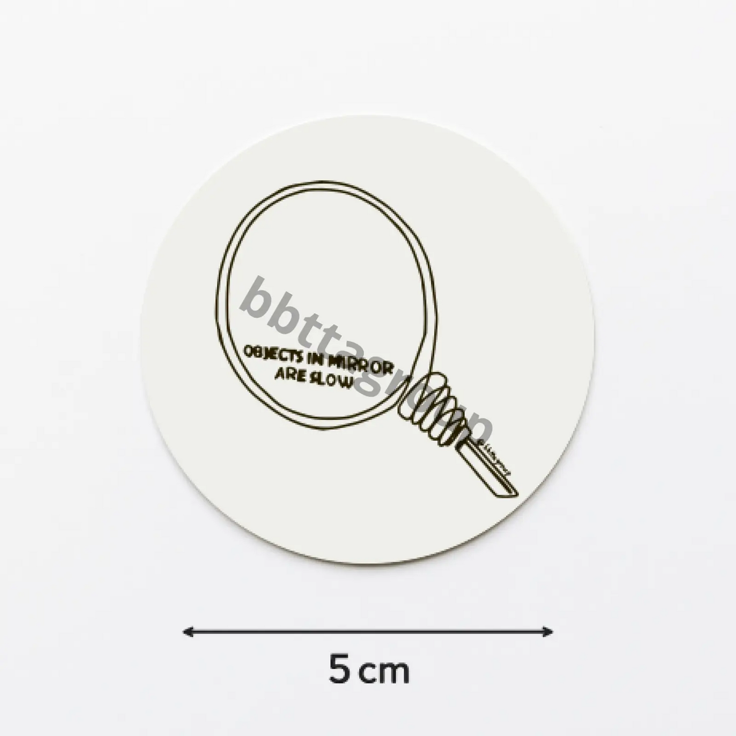 Sticker mirror Sticker