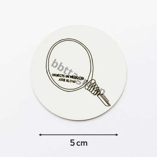 Sticker mirror Sticker